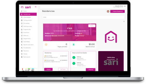 control de Quejas y sugerencias condominios